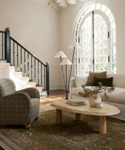 Alternative view of Cedar Floor Lamp Contemporary Standing Lamp by for Living Room or Bedroom